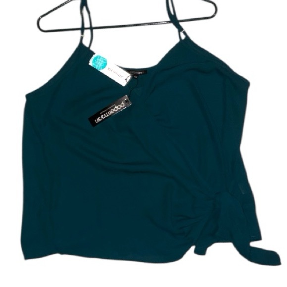 Papermoon Tops - Papermoon emerald green Camisole